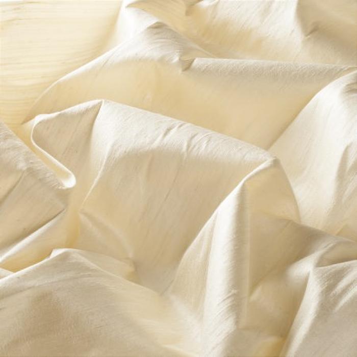 Möbelstoffparadies Exklusive beige-weiß » 1-6653-170 Maharadscha JAB Seide Vorhänge