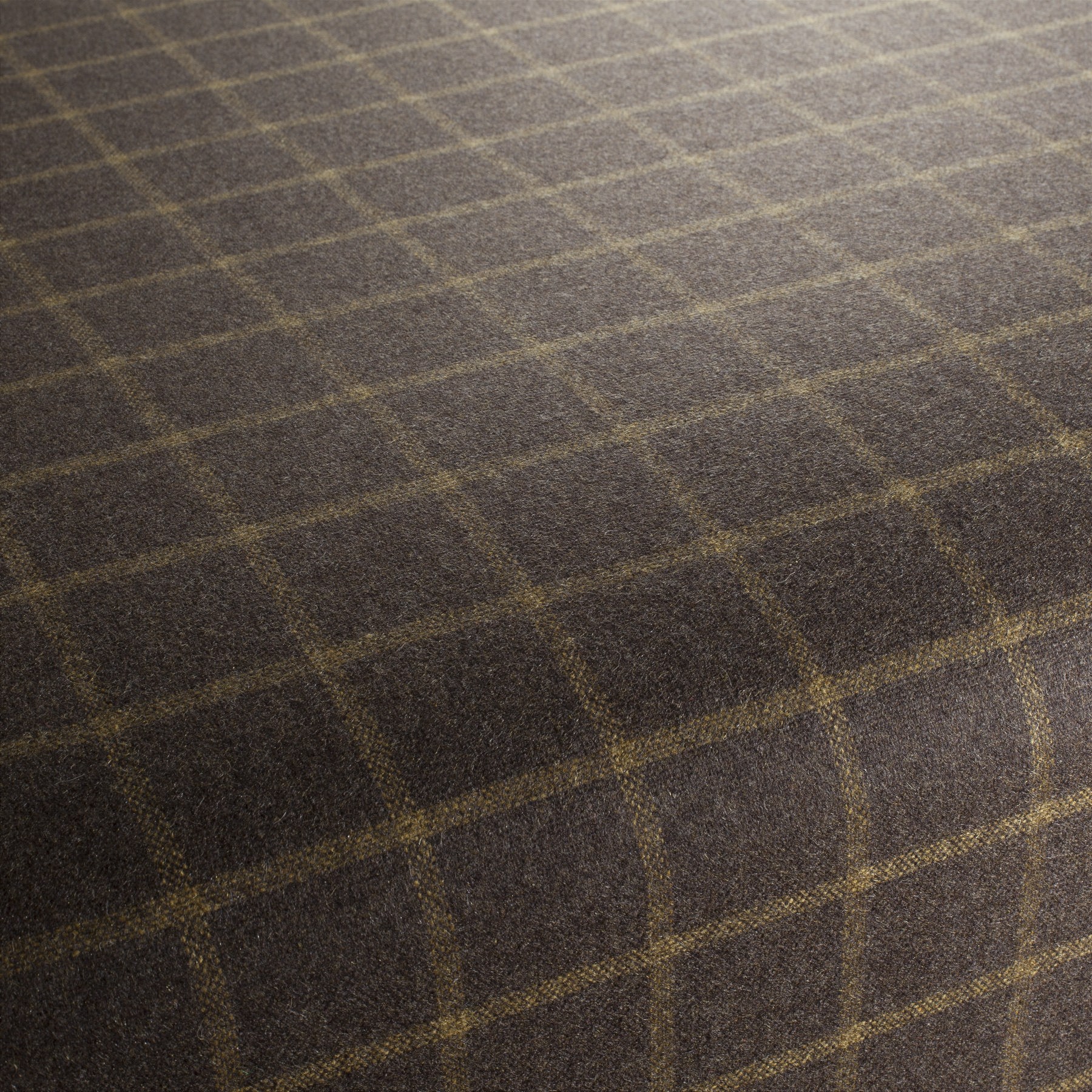 JA2045-020 Lomond JAB Polsterstoff Wolle kariert gelb braun