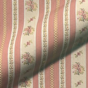 Schoenbrunn 7088 Biedermeier Moebelstoff Polsterstoff Gestreift Pink