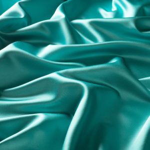 Cr6028 086 Mont Royal Moderne Satin Vorhaenge Tuerkis