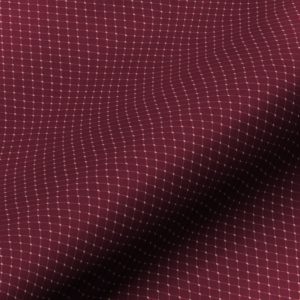 62778100 Polsterstoff Antik Rauten Gemustert Rot