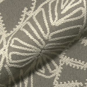Iwaki 622 Q2 Hoepke Moebelbezugsstoffe Floral Gemustert Grau Beige