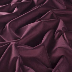 1 6847 163 Lennox Samt Vorhaenge Und Moebelstoff Rot