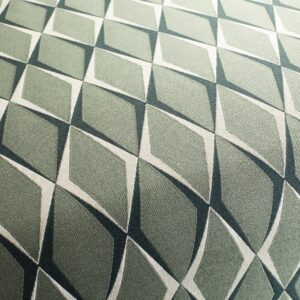 Ca1641 030 Sophistication Gemusterter Polsterstoff Gruen Beige Grau