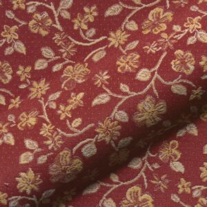 Evie 261 Hoepke Polsterstoffe Landhausstil Blumen Rot