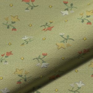 Foscari 143 Hoepke Polsterstoff Meterware Landhausstil Mit Blumenmuster Gruen