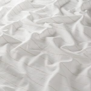 Ja7108 070 Naturia Stripe Gardinenstoff Meterware Gestreift Beige
