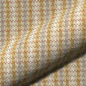 Ravello 112 Hoepke Polsterstoff Meterware Landhausstil Gestreift Gelb