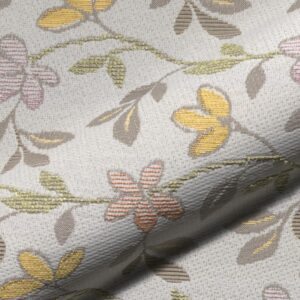 Vineta 170 Hoepke Polsterstoff Meterware Landhausstil Mit Blumenmuster Beige