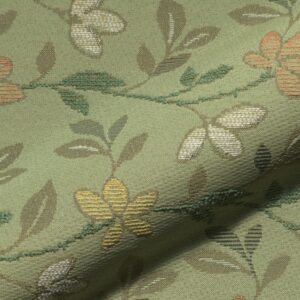 Vineta 173 Hoepke Polsterstoff Meterware Landhausstil Mit Blumenmuster Gruen