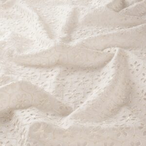 9 6029 070 Val Disere Jab Vorhangstoff Meterware Mit Blumenmuster Creme Beige
