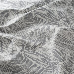Ja7075 091 Palmera Jab Vorhangstoff Meterware Gemustert Grau