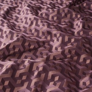 9 7921 060 Malachit Jab Vorhangstoff Meterware Gemustert Rosa