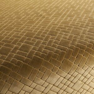 Ca1461 040 Astratto Jab Vorhangstoff Meterware Gemustert Gelb