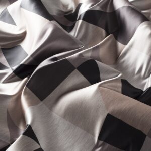 Ca1468 091 Mondano Jab Vorhangstoff Meterware Gemustert Beige