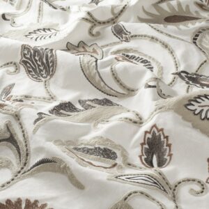 Ch3131 070 Classy Sassy Jab Vorhangstoff Meterware Gemustert Beige Braun