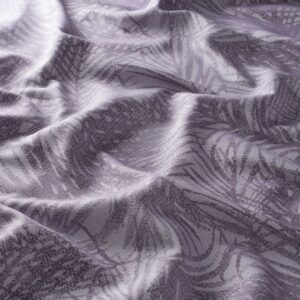 Ja7079 080 Garden Feeling Jab Vorhangstoff Meterware Gemustert Lila