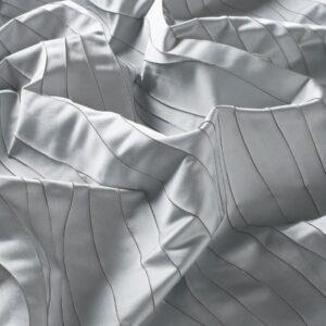 9 7741 050 Homage Jab Vorhangstoff Meterware Gemustert Blau