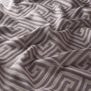 Ca1735 080 Rising Sun Jab Vorhangstoff Meterware Gemustert Lila