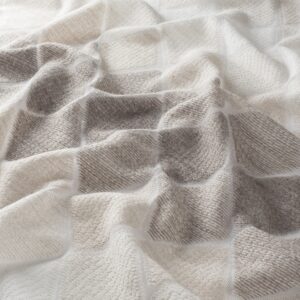 Ch3155 020 Eye Candy Jab Vorhangstoff Meterware Gemustert Beige Braun