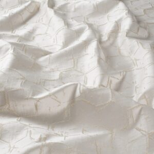 Ja7000 071 Vivace Jab Vorhangstoff Meterware Gemustert Creme Beige