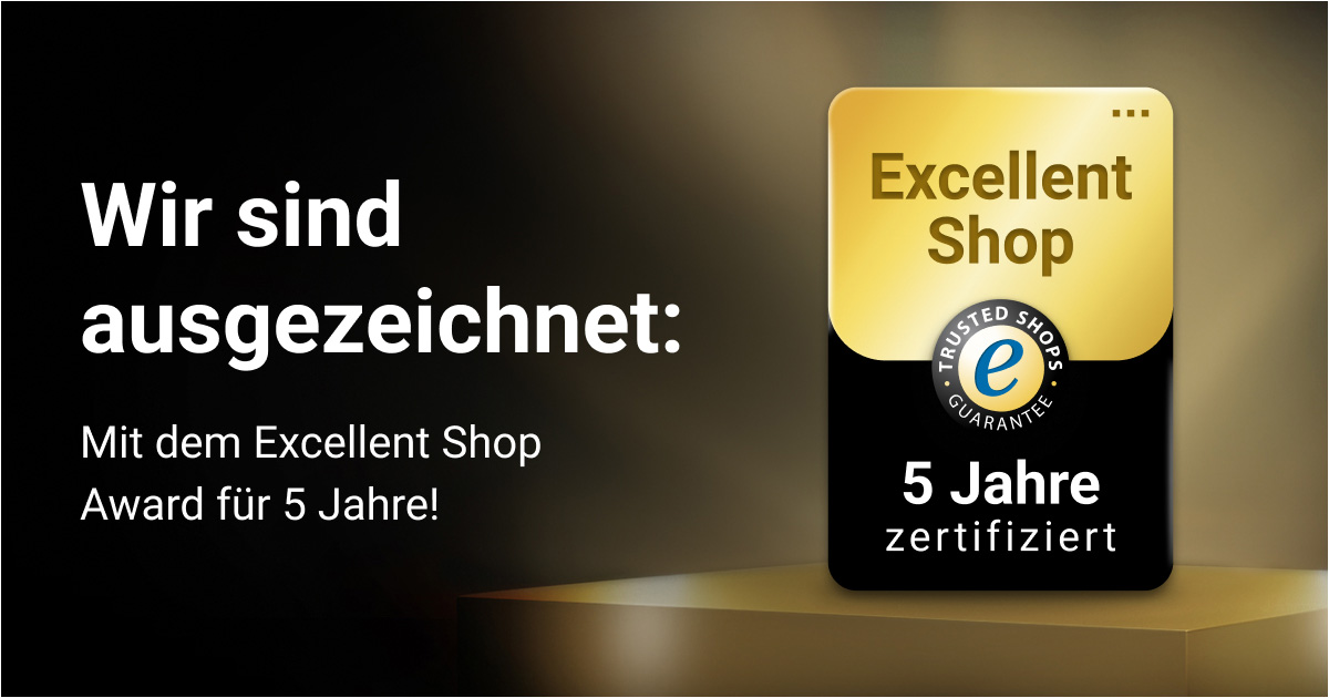 Exzellent Shop Auszeichnung Award