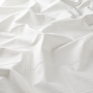 Ja6167 090 Chester Jab Vorhangstoff Meterware Gemustert Weiss