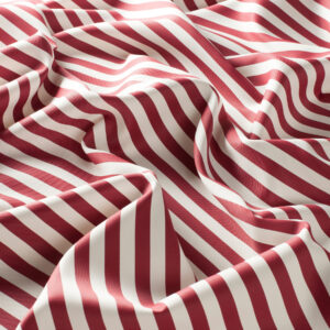 9 7483 010 Marylin Jab Vorhangstoff Meterware Gestreift Rot