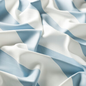 9 7484 050 Tony Jab Vorhangstoff Meterware Gestreift Blau