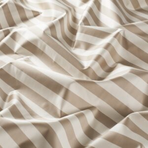 9 7691 072 Timeline Jab Vorhangstoff Meterware Gestreift Beige