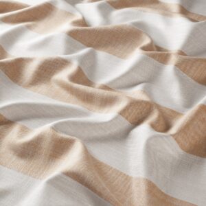 Ja7043 060 Bahati Jab Vorhangstoff Meterware Gestreift Orange