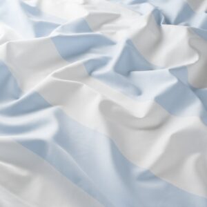 Gs1013 050 Holiday Stripe Jab Vorhangstoff Meterware Gestreift Blau