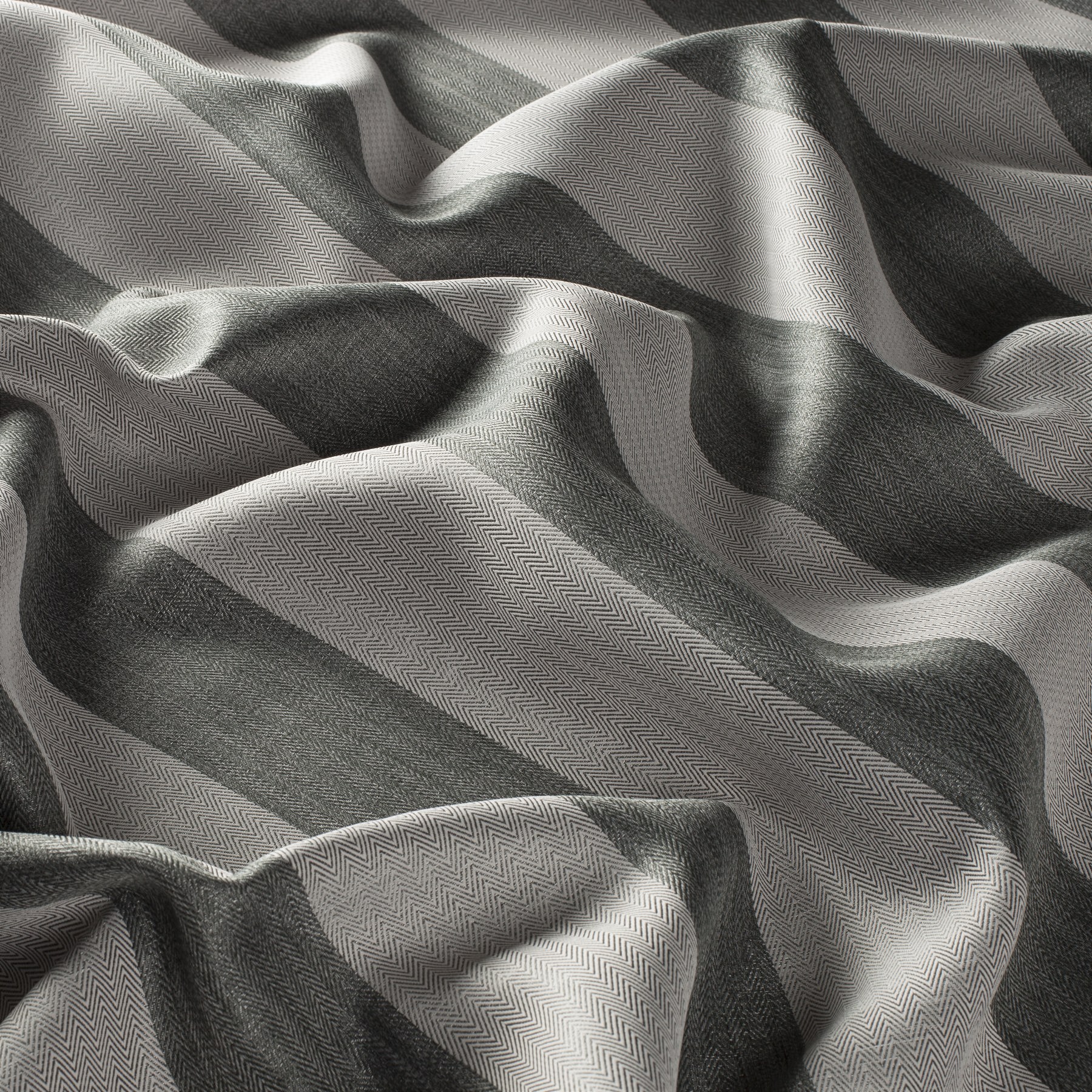 3 9748 092 Nightline Jab Vorhangstoff Meterware Gestreift Grau 3 9748 092 Nightline Jab Vorhangstoff Meterware Gestreift Grau