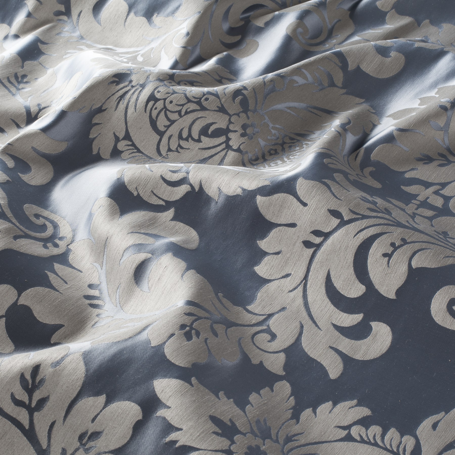 Ja7107 050 Accantus Jab Vorhangstoff Meterware Gemustert Blau Beige Ja7107 050 Accantus Jab Vorhangstoff Meterware Gemustert Blau Beige