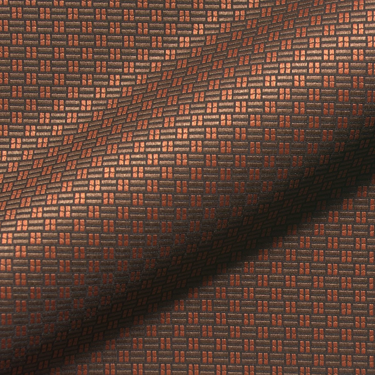 Manhattan Fr 8515 Hoepke Best Pattern Vol. 2 Moebelstoff Gemustert Braun Orange Manhattan Fr 8515 Hoepke Best Pattern Vol. 2 Moebelstoff Gemustert Braun Orange