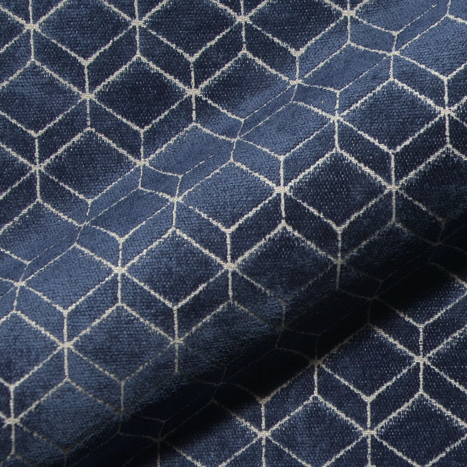 Retro 8822 Hoepke Best Pattern Vol. 2 Moebelstoff Geometrisch Gemustert Blau Retro 8822 Hoepke Best Pattern Vol. 2 Moebelstoff Geometrisch Gemustert Blau